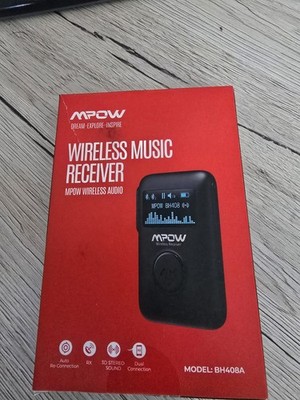 Wireless Music Receiver Mpow  Model bh408a