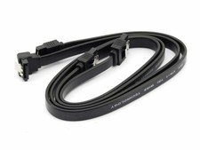 New GIGABYTE 19" 50cm SATA 3 6Gb/s Cable, 12CF1-2SAT1B-02R