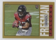 2014 Topps Chrome 1985 Design Gold Refractor 45/75 Devonta Freeman #35 u6m