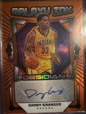 2024-25  Obsidian Galaxy Ink Danny Granger #GI-DGI Orange Electric Etch /99