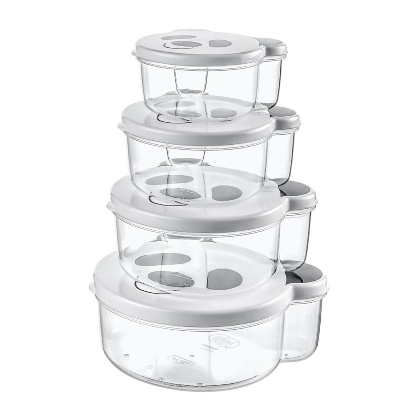 Набор для хранения продуктов для детей - 4 шт для стимуляции роста бисфенола-А и стапельбара 2590₽