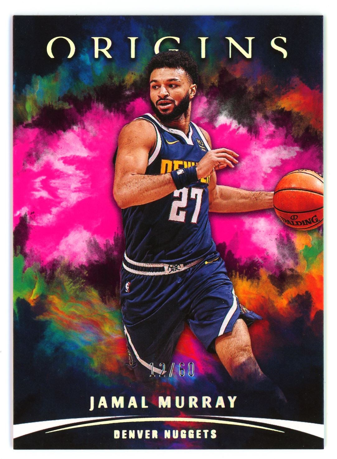 2021 Panini Origins Pink 27 Jamal Murray 12/60