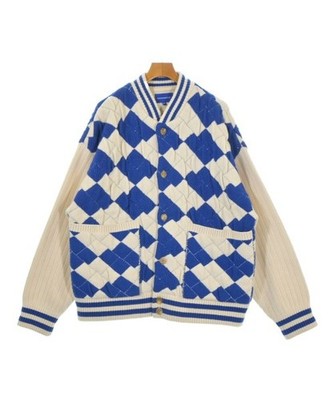 ADER error Blouson (Other) WhitexBlue(Argyle) A3(Approx. L) 2200675475068