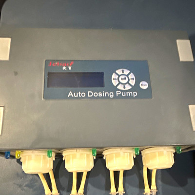 Jebao Auto Dosing Pump 4-Head 4-Channel Peristaltic Aquarium Doser w/ Adapter