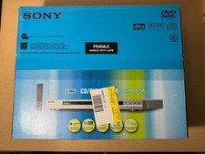 NEW SEALED Sony Silver CD / DVD Player DVP-NS575P Progressive Scan Complete