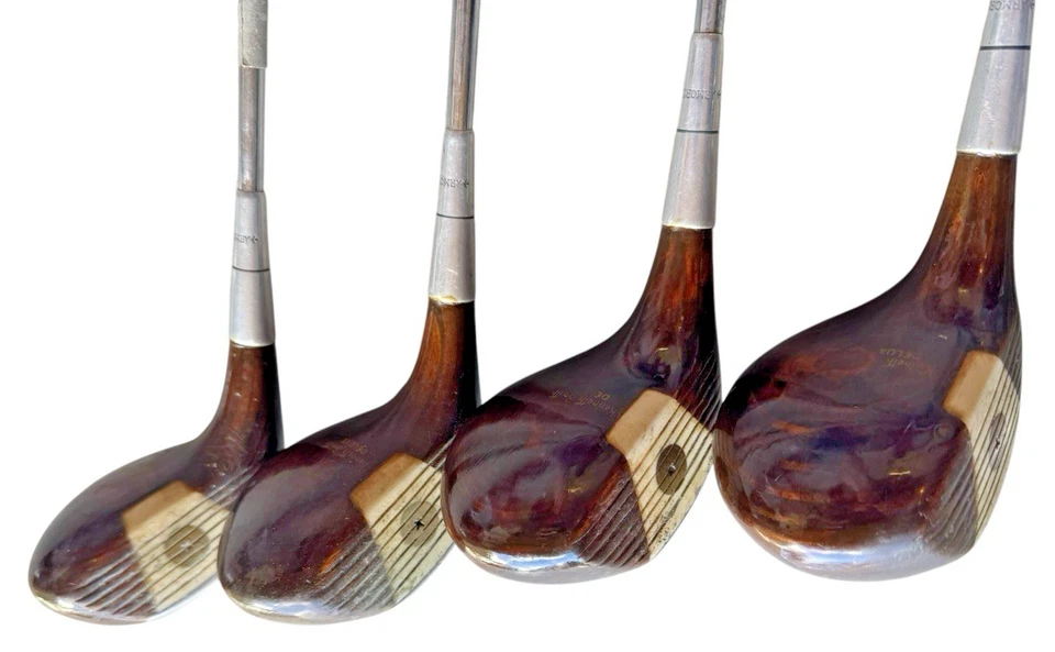 Vintage KENNETH SMITH Men's Set of Woods & Irons w 99 Wedge Hand Made KC #80292 - Image 2 of 4