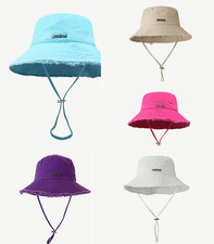 Popular Retro Jacquemus Fisherman Hat, Female Parasol Hat, Basin Hat