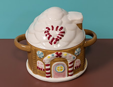 XMAS Christmas Cookie Jar Gingerbread House Primark Home, small chip
