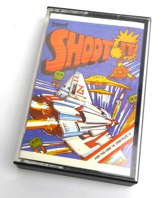 Commodore 16/116/Plus4 -- SHOOT IT -- TAPE C16 C-16