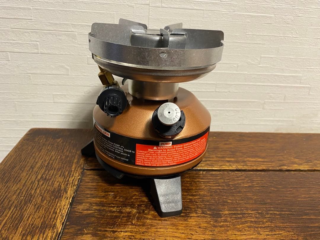 Coleman Exponent Multi Fuel Stove 550B w/Box & Manual Unused from