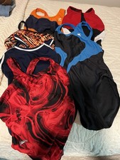 Lot Of (6) Competition Swimsuits. Size 32 TYR, Speedo,  Dolfin