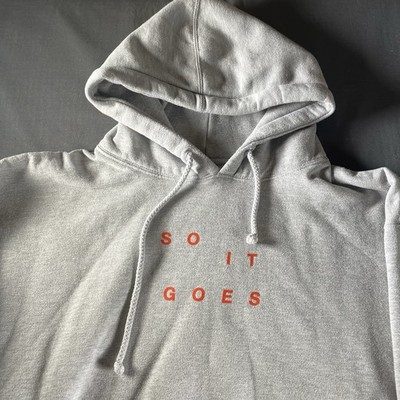 Mac Miller Hoodie Mens 2XL Official So It Goes Swimming Pullover Gray