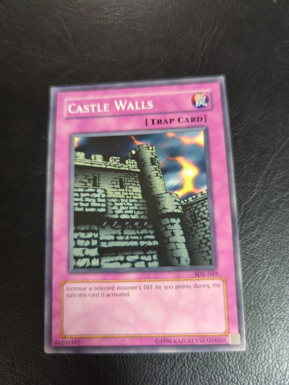Yu-Gi-Oh Kaiba Starter Deck SDK-049 Castle Walls Unlimited Near Mint