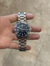 TAG Heuer Formula 1 Blue Men's Watch - WAZ1010 Full Set Engraving On Clasp