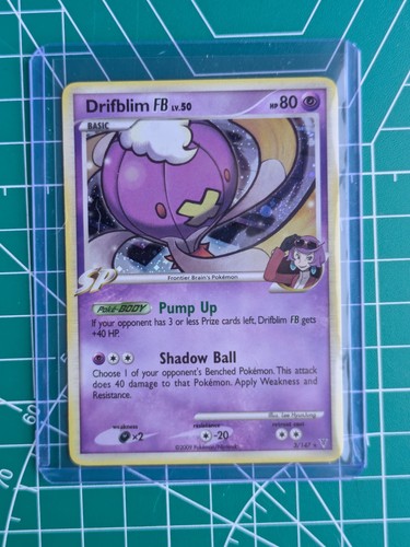 Drifblim FB 3/147 Holo Rare Platinum Supreme Victors 2009 Vintage Pokemon TCG
