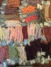 Assorted colors Watercolours Caron Needlepoint 3 Ply Pima Cotton sold by each