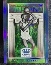 2018-19 Panini Crown Royale Bill Russell POWER IN THE PAINT Case Hit HOF Celtics