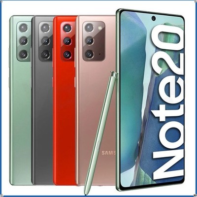 Samsung Galaxy Note 20 5G SM-N981B/DS 256GB 8GB Dual SIM Unlocked Global PHONE