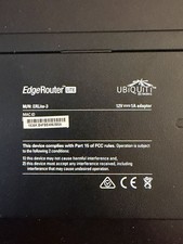 Ubiquiti Networks EdgeRouter Lite ERLite-3 Router 3-Port with Power Adapter