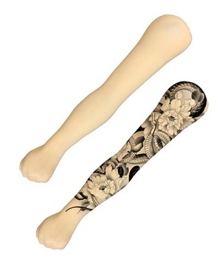 High Simulation Tattoo Practice Tattoo Arm Skin Easy To Color Waterproof 1:1