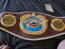MIKE TYSON SIGNED WBO WORLD CHAMPIONSHIP BELT-JSA