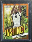 2024 Topps Chrome Basketball Orange Refractor De'Aaron Fox #INS-22
