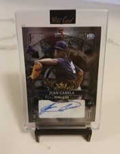 2024 Wild Card Stacked Deck JUAN CARELA 1/1 AUTOGRAPH