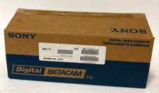 Box of 10 Sony Betacam BCT-D40 Digital BetaCam Metal Tape NEW!