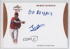 2015 Leaf Trinity Inscription Bronze Jeison Guzman #A-JG2 Auto 3j2