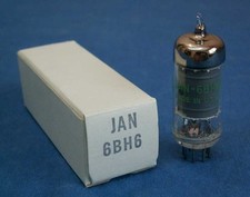 Lampada elettronica militare vintage General Electric 6BH6 JAN 