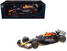 Red Bull Racing RB20 Sergio Perez 2nd Place F1 Formula One with Driver 1/18 #11