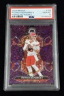 Patrick Mahomes 2024 Mosaic No Huddle Purple Prizm #’d/50 PSA 10 GEM MINT