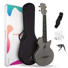 ENYA NOVA UE PRO Tenor-Size Carbon Fiber Ukulele Kit with AcousticPlus Pickup. I