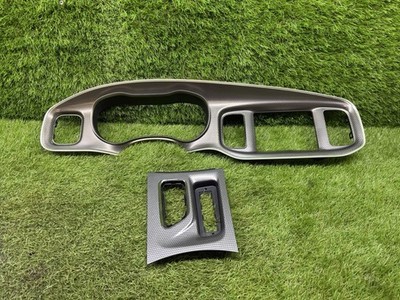 2016 2017 2018 2019 DODGE CHARGER HELLCAT OEM INTERIOR DASH SHIFTER TRIM KIT
