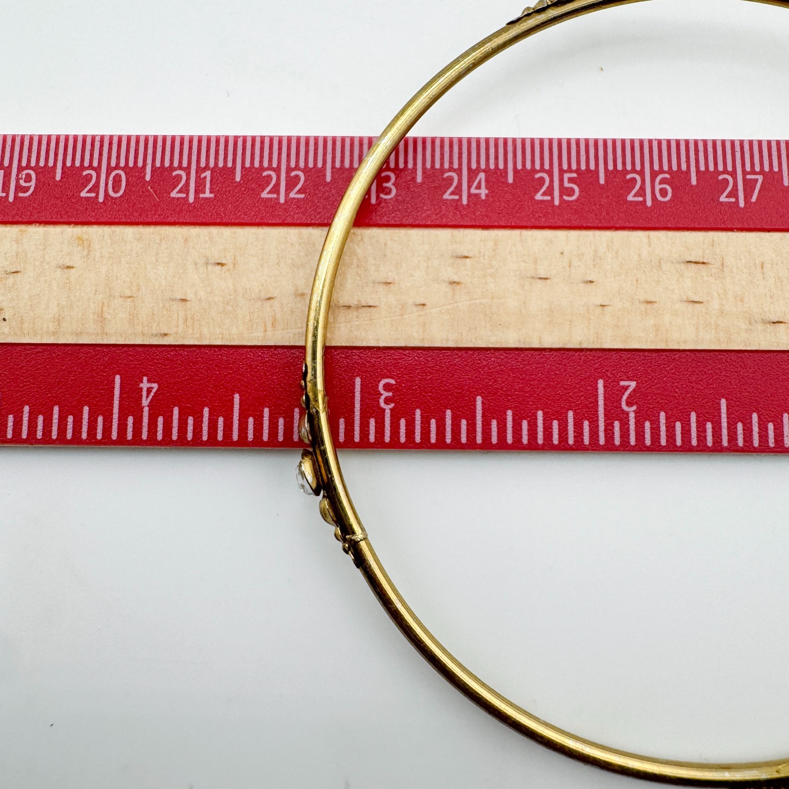 Vintage Mixed Stackable Bangle Bracelet Set Gold … - image 8