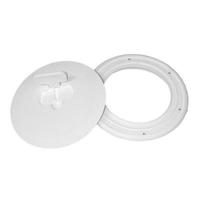 T-H Marine DPCAM-8-2-DP DECK PLATE QUICK RELEASE WHT 8''