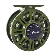 Aventik HVCE Graphite Fly Reel Center Drag System Classic III Graphite Large ...