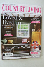 "Country Living British Edition March 2026 Magazine"  Decor / New / Free Ship