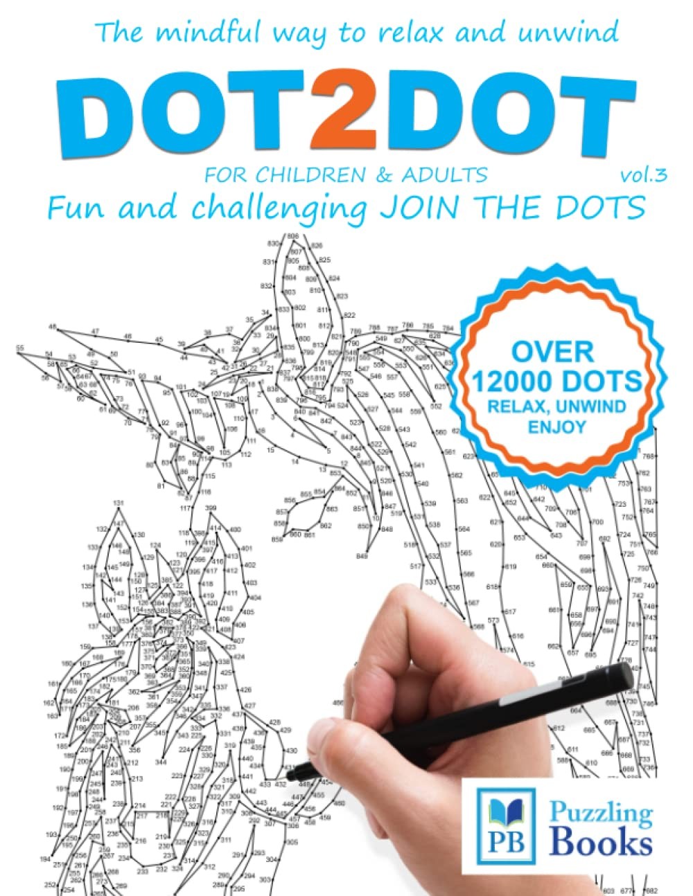 DOT-TO-DOT For Children & Adults Fun and Challenging Join the Dots: The mindful - Image 4