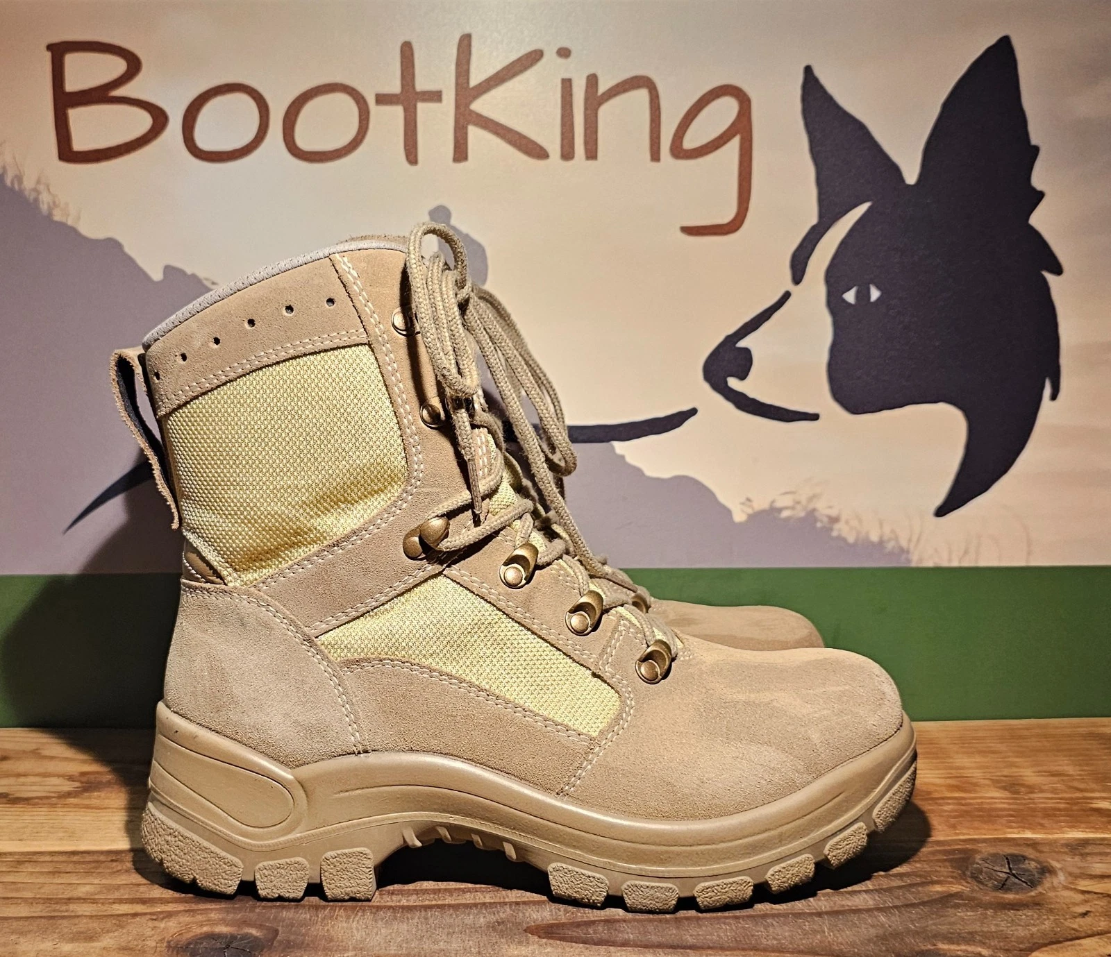 HAIX GTX Coyote Waterproof Hiking Walking Airpower P9 desert boots UK 7.5