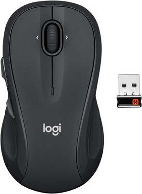 Logitech M510 Wireless Mouse Black 2.4 GHz 7-Buttons with USB Unifying Receiver