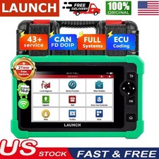 LAUNCH X431 CRP919 EV OBD2 Diagnostic Car New Energy Vehicles ECU Coding CAN-FD