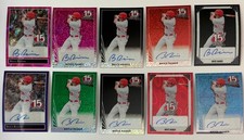 2025 Leaf 15th Anniversary Bryce Rainer Auto Autograph #d 1/1 LOT (10)