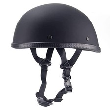 Retro Style Motorcycle Half Helmet - Classic Design Half Motorcycle Helmet, D...