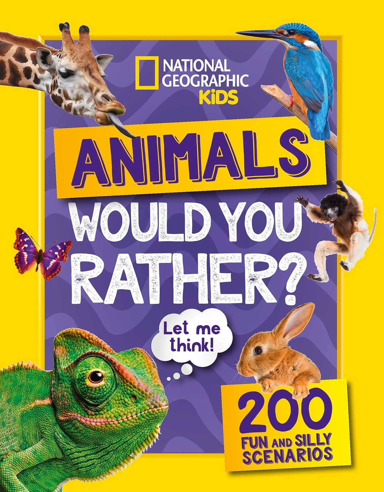 National Geographic Kids Animals Would You Rather Fun Trivia Book Paperback
