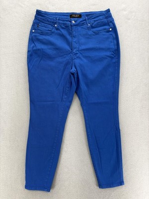 Judy Blue Skinny Fit Jeans Womens 18W Blue Stretch Denim Garment Dyed Preppy