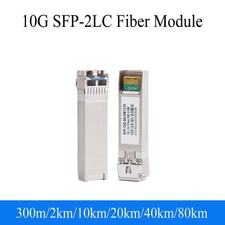 Image of 1PCS 10G SFP Module Single/Multimode 2 LC Fiber Transceiver Module
