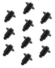 10Pcs Tailgate Molding Rivet Retainers Clips Compatible with Ford Black-10 PCS