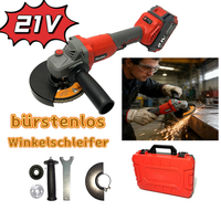 125Mm BüRstenloser Winkelschleifer Kantenschnitt Tool 3 GäNge Regelbar