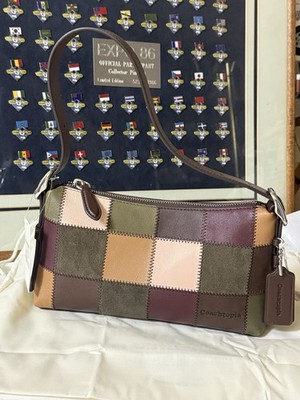 Coach Coachtopia CFG00 Alter/Ego Small Slouchy Shoulder Bag in Maple/Olive new